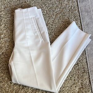 Zara White Trousers